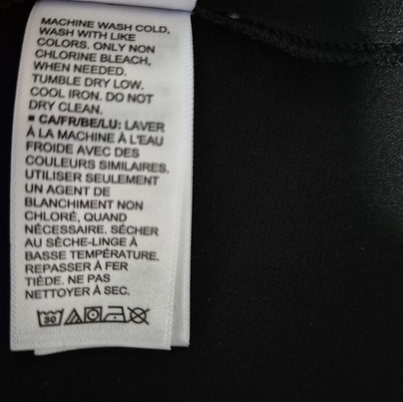 The Drop Black Plus Size Slip Dress 5X - Picture 7 of 8